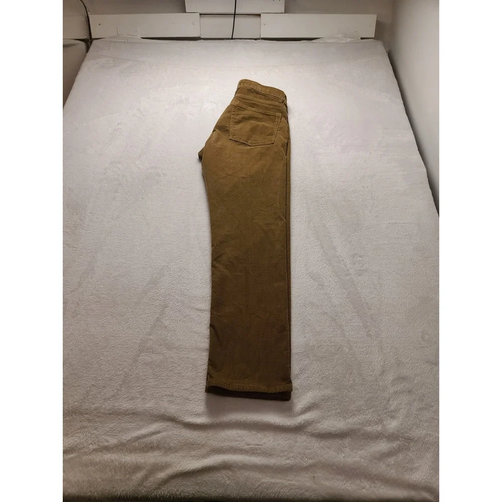 J. Crew 770 Straight Fit Corduroy Pants Men's 32x32 Brown Fine Wale 5-Pocket